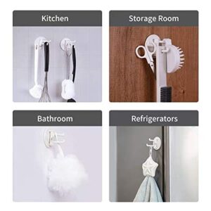 Adhesive Hooks, Towel Hooks for Bathrooms, Kitchen, Upgrade Adhesive Wall Hooks for Hanging Towels(3Packs)