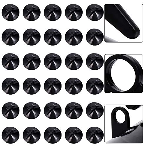 BESPORTBLE Pack of 50 Pull Ring Dovetail Suction Cup Car Interior Parts Car Sunshade Sucker