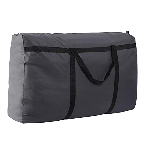 SOYOTA Extra Large Moving Bags Heavy Duty with Zipper & Handles- Waterproof, Wear-Resistant, for Travelling, Clothes Storage,Picnic, College & Clothing Storage, Large Storage Bag -2 Pack