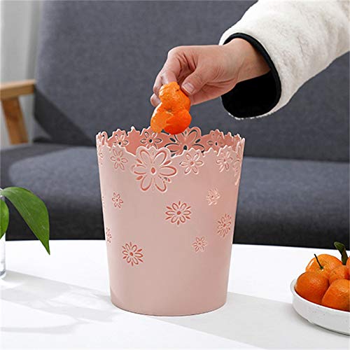 Alueery Desktop Waste Paper bin,Waste-Basket,Plastic Waste bin for Office, Kitchen or Bathroom