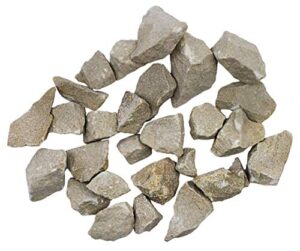 stonehaven miniatures rock/boulder set, large - white sandstone - scenery decoration - great for 28mm scale table top war games - sourced from north america