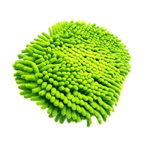 Sengo Car Wash Mop Head Replacement Soft Microfiber Cleaning Mop Head Water Flow-Through or Not for Cars Auto