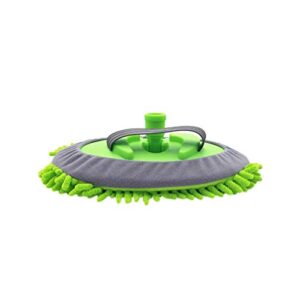 Sengo Car Wash Mop Head Replacement Soft Microfiber Cleaning Mop Head Water Flow-Through or Not for Cars Auto