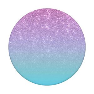 Chic Luxury Glam Purple Blue Ombre Gradient PopSockets Swappable PopGrip