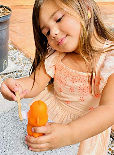 Kids Dental Floss Picks Without Fluoride, Natural Strawberry Flavor. Fun & Colorful Animal Shape Will Make Any Little one Floss. Part Biodegradable & Eco-Friendly. Prevent Tooth Decay & Gum Disease.