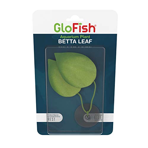 GloFish Betta Leaf, Ornamental Decoration for Tropical Freshwater Betta Aquariums