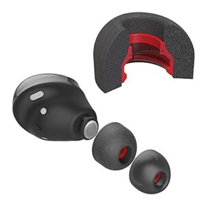 diofit/compatible for samsung sml eartips/galaxy buds pro eartips - black sml (foam)