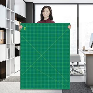 ArtAt Self Healing Cutting Mat: 48″x 36″ Green Double Sided PVC Non-Slip 5 Layers Craft Mat for Maximum Healing - Great for Sewing & Quilting & Scrapbooking and Craft & Art Projects