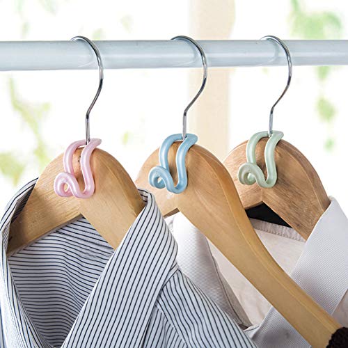 5/10/15Pcs Mini Non-Slip Clothes Hangers, Home Laundry Storage Hangers Holder Organizer Hooks Set