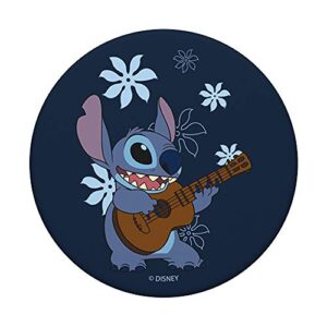 Disney Lilo & Stitch Flowers Background PopSockets Swappable PopGrip