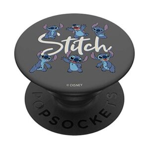 disney lilo & stitch stitch poses popsockets swappable popgrip