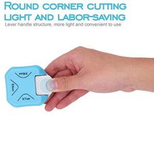 3 in 1 Corner Rounder Punch, 4mm 7mm 10mm 3 Way Corner Cutter for Paper Craft, Laminate, DIY Projects, Photo Cutter, Card Making and Scrapbooking