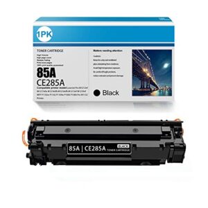 1 pack black high yield toner cartridge 85a | ce285a replacement for hp pro m1212nf m1217nfw m1214nfh m1216nfh m1213nf m1219nf m1132 mfp p1102w p1102 p1109w p1005 p1006 printer.