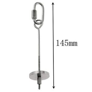 E-Outstanding Bird Food Holder 14.5cm Stainless Steel Parrot Cage Skewer Food Stick Spear Fruit Vegetable Holder