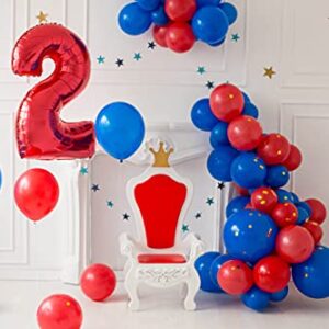 Treasures Gifted Mini Red Balloons - 5 Inch Red Balloons - Dark Red Balloons - Ruby Red Balloons - Red Latex Balloons - Bright Red Balloons - Small Red Balloons 100 Pack