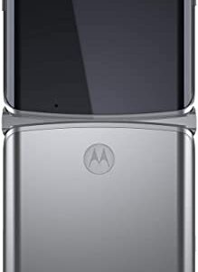 Moto Razr 5G 2020 (256GB, 8GB) 6.2" Flip P-OLED, Snapdragon 765 5G, 2800mAh Battery, 48MP Camera (Fully Unlocked for AT&T, T-Mobile, Verizon, Global) XT2071-2 Silver (Renewed)