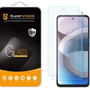 Supershieldz (2 Pack) Designed for Motorola (One 5G Ace) / One 5G UW Ace Tempered Glass Screen Protector, Anti Scratch, Bubble Free