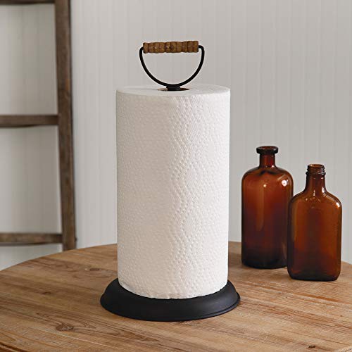 CTW Home Collection 370463 Homestead Paper Towel Holder, 14-inch Height