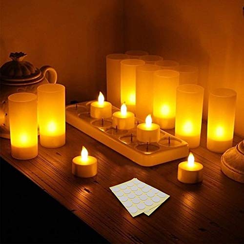 Aubeco 240PCS Candle Wick Stickers, Heat Resistance Double-Sided Stickers with The Little ‘‘Tail’’, Adhere Steady in Hot Wax Stickers for Candle Making