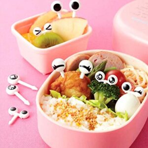 NX Garden 20pcs Kids Bento Box Food Picks Mini Cute Cartoon Plastic Fruit Toothpicks Kitchen Tableware Decor Lunch Box Accessories