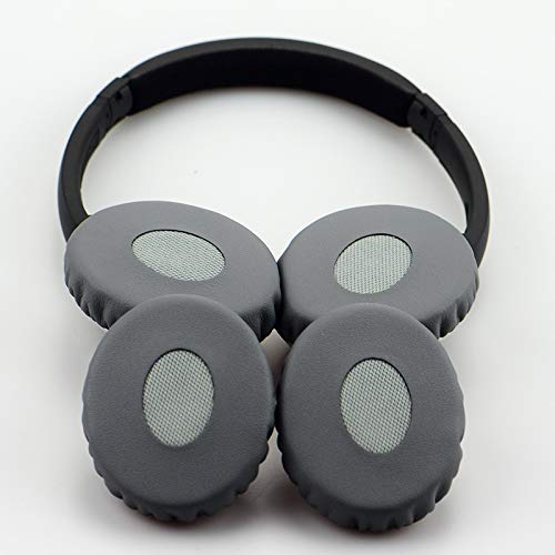 LIPOVOLT® Gray Replacement Earpads Cover Cushion for Bose Headset OE2 OE2i Headphone Ear Pads