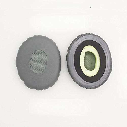 LIPOVOLT® Gray Replacement Earpads Cover Cushion for Bose Headset OE2 OE2i Headphone Ear Pads