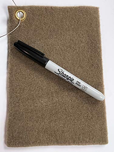 USA Fabric Store Desert Tan Auto One Premium Automotive Carpet Upholstery Fabric 80 inches W 18 Oz. by The Yard