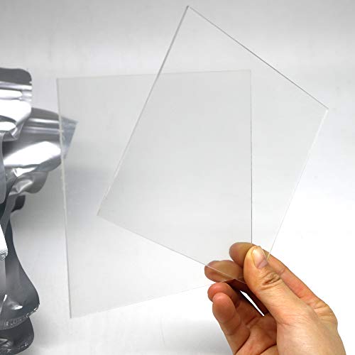 20 Sheets 1.0MM Dental Hard Splint, Thermoforming Materials for Vacuum Forming Machine 5''x 5''