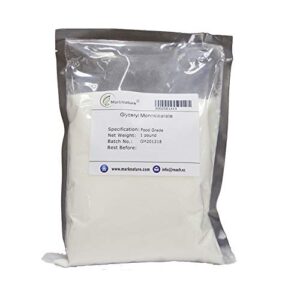 marknature glyceryl monostearate,food grade (1 pound)