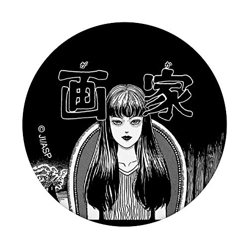 Junji Ito Tomie with Kanji PopSockets PopGrip: Swappable Grip for Phones & Tablets