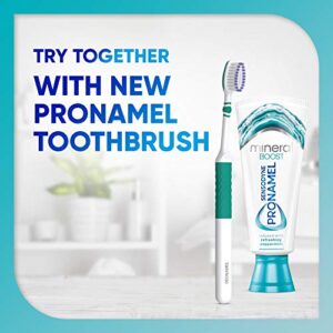 Sensodyne Pronamel Mineral Boost Enamel Toothpaste for Sensitive Teeth, to Replenish Minerals and Strengthen Enamel, Peppermint - 4 Ounces (Pack of 3)
