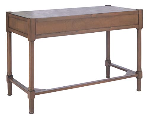Safavieh Home Collection Filbert Brown 2-Drawer Writing Desk DSK5701C, 0