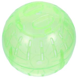 ultechnovo hamster ball, hamster running ball 10cm transparent run exercise ball portable mini ball hamster plaything toy pets cage accessories for small animal pets