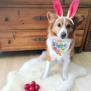 Dog Easter Costume and Egg Dog Bandana