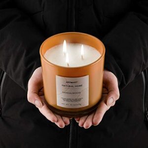 Preferred Linen Candle and Sandalwood Candle Bundle for Natural Soy Wax