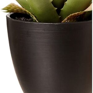 Amazon Basics Artificial Fake Agave Plant with Plastic Planter Pot , 16.9-Inch