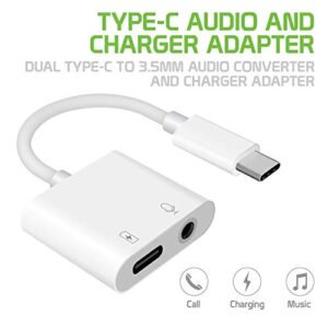Pro Headphone 3Amp Aux Adapter Compatible with Your BMW 2019 X7 Plus USB-C 3.5mm Audio & Hi-Power Charging Port (Charge While You Listen)