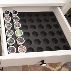 wobivcs coffee pod holder diy size organizer 60 compatible tray drawer holds with keurig k-cup