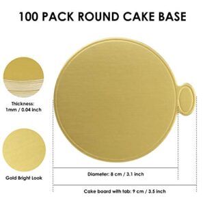 hanmir Cake Boards Rounds, Cake Base, Circle Cardboard, Round Cake Boards Perfect for Cake Decorating