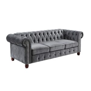 lexicon boswell living room sofa, dark gray