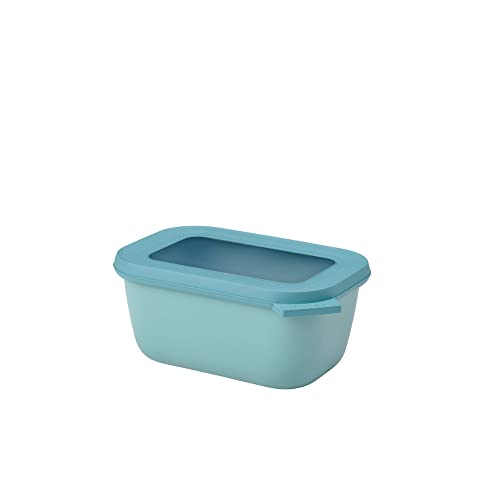 Mepal Cirqula Multi Bowl Rectangular 750 ml Nordic Green-Food Storage Box-Stackable-Dishwasher Safe