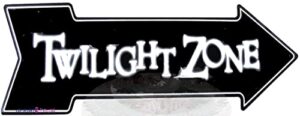 eletina novelty vintage twilight zone left lookin for wall decoration retro arrow plaque aluminum metal tin sign 5x17 inch