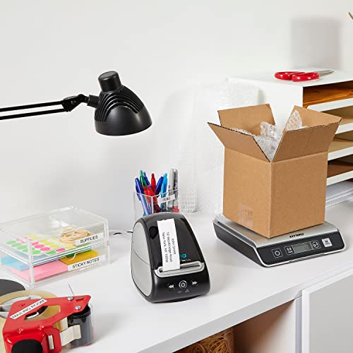 DYMO LabelWriter 550 Turbo Label Printer, Label Maker with High-Speed Direct Thermal Printing, Automatic Label Recognition, Prints Variety of Label Types Through USB or LAN Network Connectivity