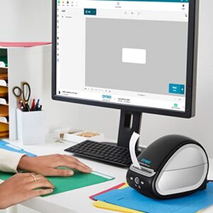 DYMO LabelWriter 550 Turbo Label Printer, Label Maker with High-Speed Direct Thermal Printing, Automatic Label Recognition, Prints Variety of Label Types Through USB or LAN Network Connectivity