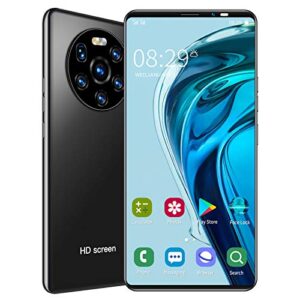 Mate40 Pro Unlocked SmartPhone, 5.45" HD Full Screen 3G Cell Phones with Dual-Core CPU Dual SIM Card Front Rear Dual Cameras Support Face Recognition 128GB Expandable Storage,for 6.0 Operating System