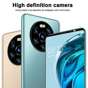 Mate40 Pro Unlocked SmartPhone, 5.45" HD Full Screen 3G Cell Phones with Dual-Core CPU Dual SIM Card Front Rear Dual Cameras Support Face Recognition 128GB Expandable Storage,for 6.0 Operating System