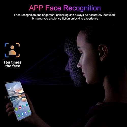 Mate40 Pro Unlocked SmartPhone, 5.45" HD Full Screen 3G Cell Phones with Dual-Core CPU Dual SIM Card Front Rear Dual Cameras Support Face Recognition 128GB Expandable Storage,for 6.0 Operating System