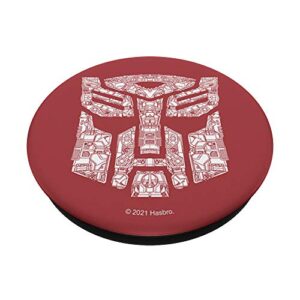 Transformers Autobot Logo Details PopSockets PopGrip: Swappable Grip for Phones & Tablets