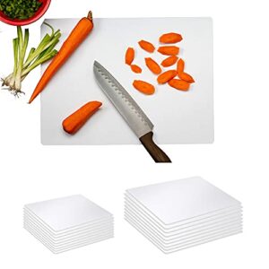 Crown 75 Count Combo Pack Premium Quality Disposable Cutting Boards ~10 Inch X 13.5 Inch Disposable Sheets For Kitchen And Commercial Use ~ Patent Pending ~ Recyclable Disposable Cutting Board Sheets