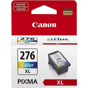 canon cl-276xl color ink cartridge, compatible to pixma ts3520, ts3522 and tr4720 printers